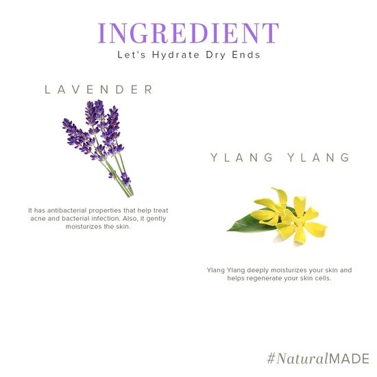 KHADI NATURAL Массажное масло Herbals Lavender & Ylang Ylang | Парабен | Быстро впитывающееся масло для волос | Снимает стресс | 210 мл