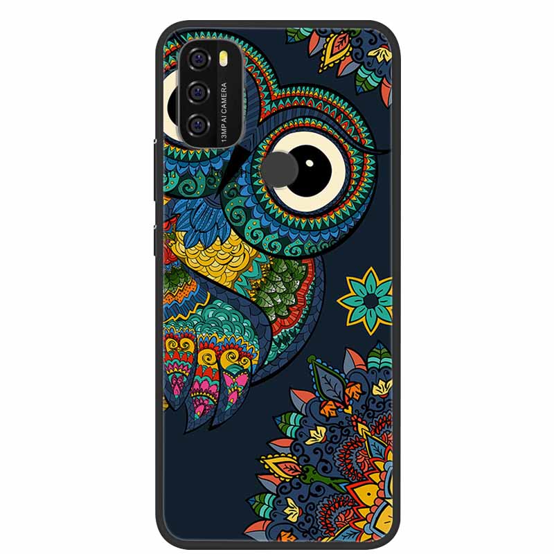 For Blackview A70 Case Cartoon Bumper Silicone TPU Soft Phone Back Cover For Blackview A90 A 90 Protective Cute Capa Cool Fundas