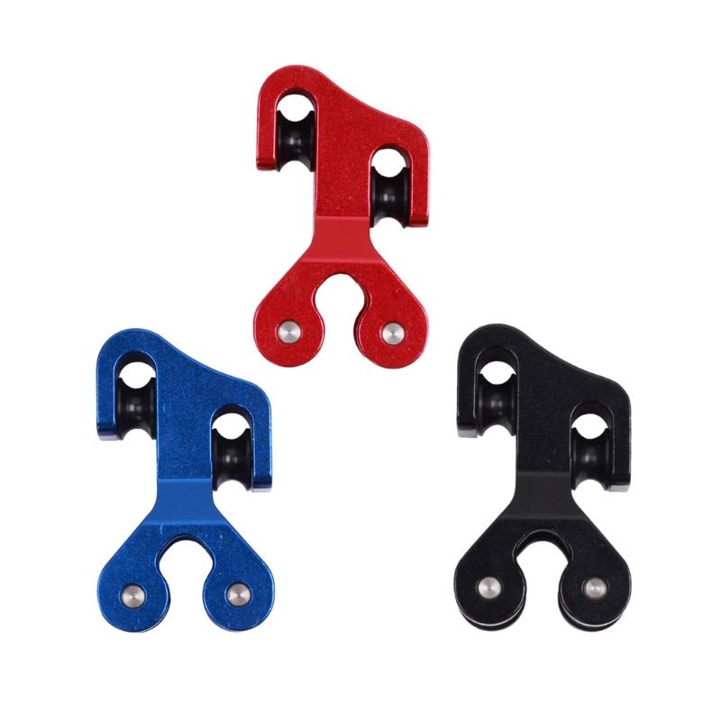 Aluminium Compound Archerys Roller Glides Shoot Hunting Archerys Glides Separator Archerys Cable Slide Bows Splitter