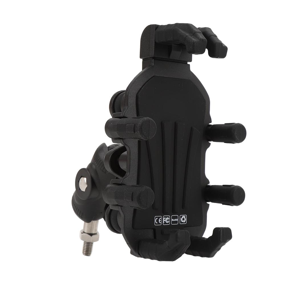 Крепление для телефона на вилку мотоцикла с гасителем вибрации, высокоскоростное, надежное, регулируемое крепление для