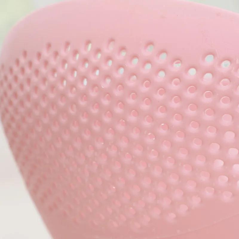 1 шт. сито для риса, пластиковый дуршлаг, кухонная корзина для слива с ручками, миска для риса, корзина для кухни, кухонный инструмент