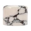 Marble Tap Lamp 3 Levels Natural Stone Design Rechargeable Table Lamp Portable Type C Warm Light for Small Desk Decor