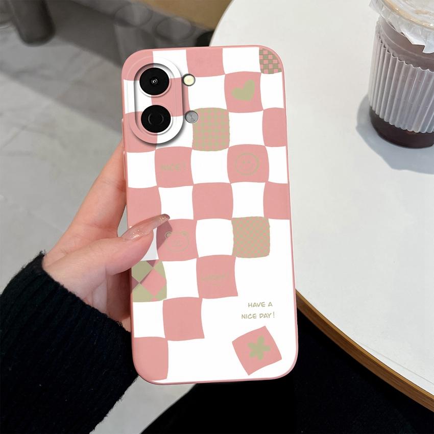 For Tecno Spark Go 3 1S 2 30 40 40C Case Pova 7 Neo Ultra Pro Phone Cover Cool Black White Check Soft Silicone Shockproof Shell For Tecno Housing Capa