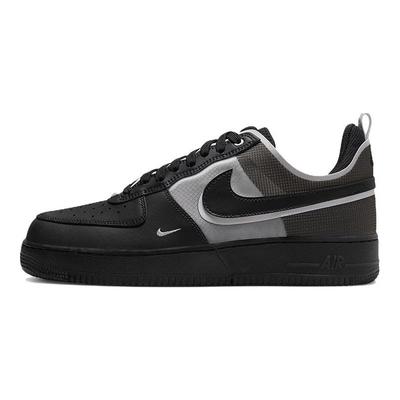Черно-белые кроссовки унисекс Air Force 1 React DM0573-002