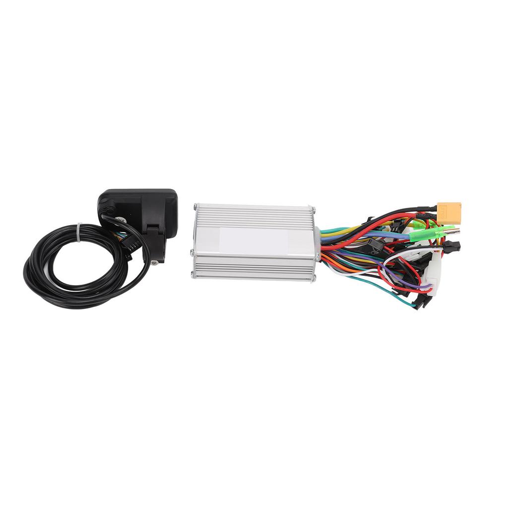 Контроллер для переоборудования велосипеда 36 48В 350Вт 3 режима Бесщеточный мотор для скутера с ЖК-дисплеем Интерфейс USB для фары