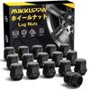 Колесные гайки MIKKUPPA M12 x P1.25 Совместимы с Nissan, Subaru и Suzuki, Коническая резьба,