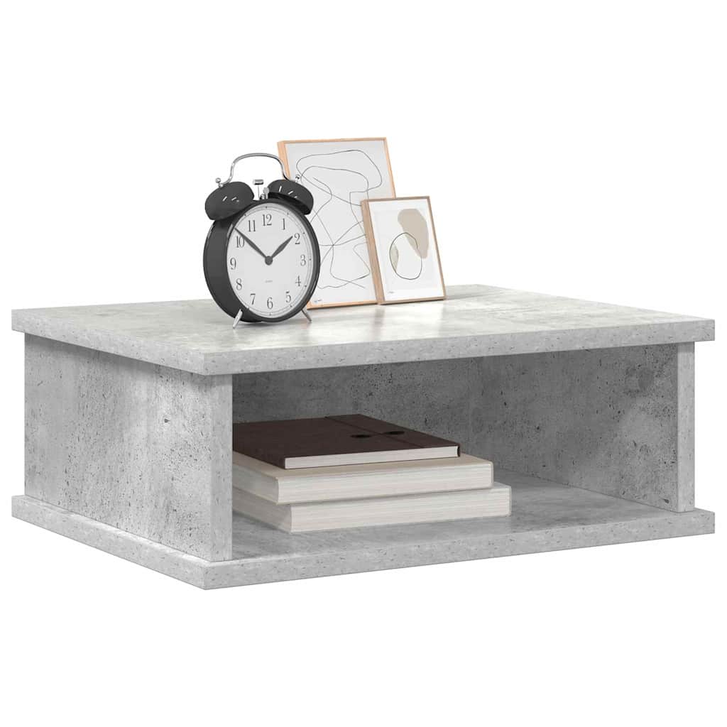 Nightstand Concrete Gray 40 x 31 x 15 cm Particleboard