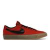 Zoom Blazer Low Pro GT SB Cinnabar Gum Кроссовки унисекс Red Gum-Светло-Коричневый Черный DC7695-600