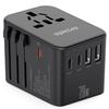 EPICKA 70W PD Быстрая зарядка Зарубежная переходная вилка совместима со всеми мировыми типами Мульти-переходная вилка с 3 и 2 портами совместима с