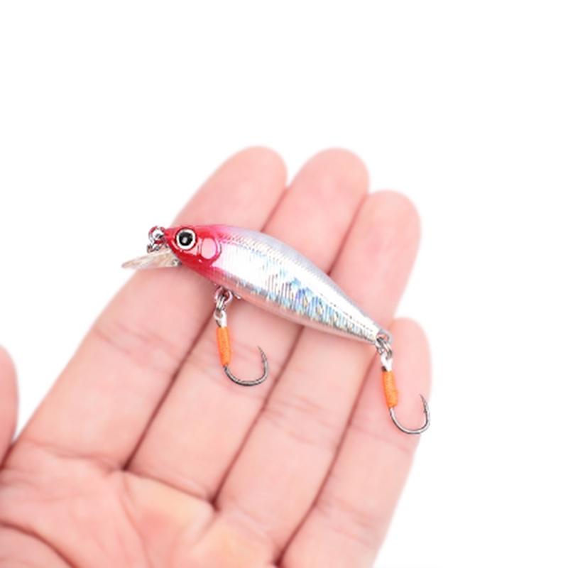 3,3G микрообъект дрожащая и тонущая маленькая рыбалка Mino Bass Cocky Mouth пресноводная мини Luya поддельная приманка