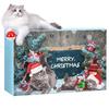 Christmas Calendar Cat Toy Advent 2025 24 Days Kitten Toys Festival Countdown Calendar for Christmas Home Daily Festival Holiday