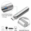 Mini 3 In 1 Cat Laser Pointer Toy USB Rechargeable Flashlight UV Light
