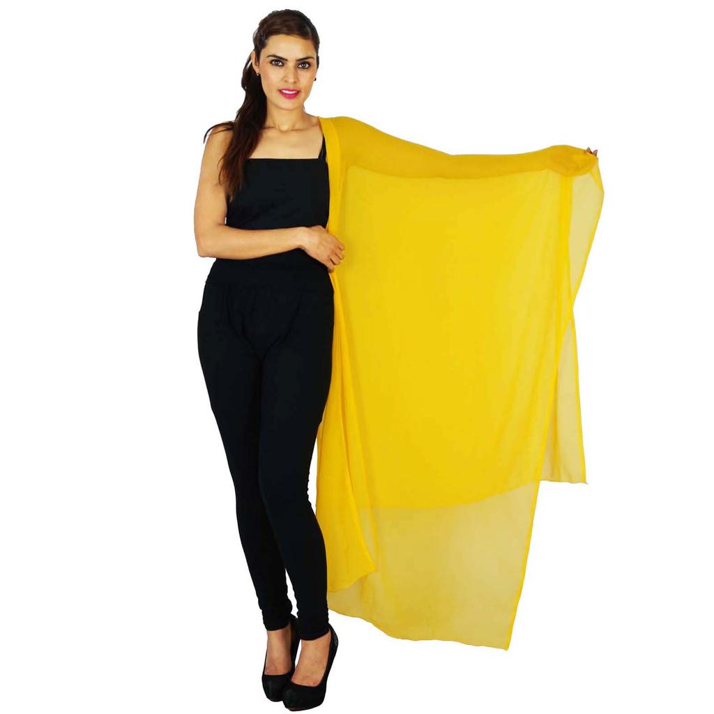 Индийская мода Chunni Hijab Long Dupatta Chiffon Blend Neck Wrap шарфы
