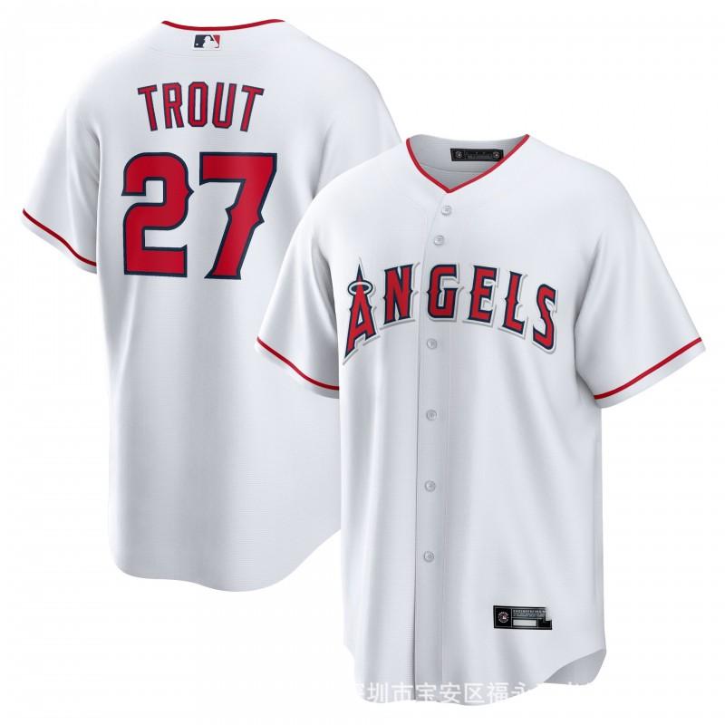 Los Angeles Angels MLB Baseball Jersey Unisex Cotton Sports Fan Shirt Lightweight Athletic Top