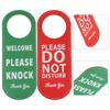 2 шт., таблички «Не беспокоить, пожалуйста, постучите», дверная ручка, дверная вешалка для конференц-зала, бирки, предупреждающая доска объявлений для отеля, торгового центра, офиса