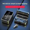New Mirror Wireless Bluetooth Headset Mini Double Ear Invisible In-ear Ultra Long Standby