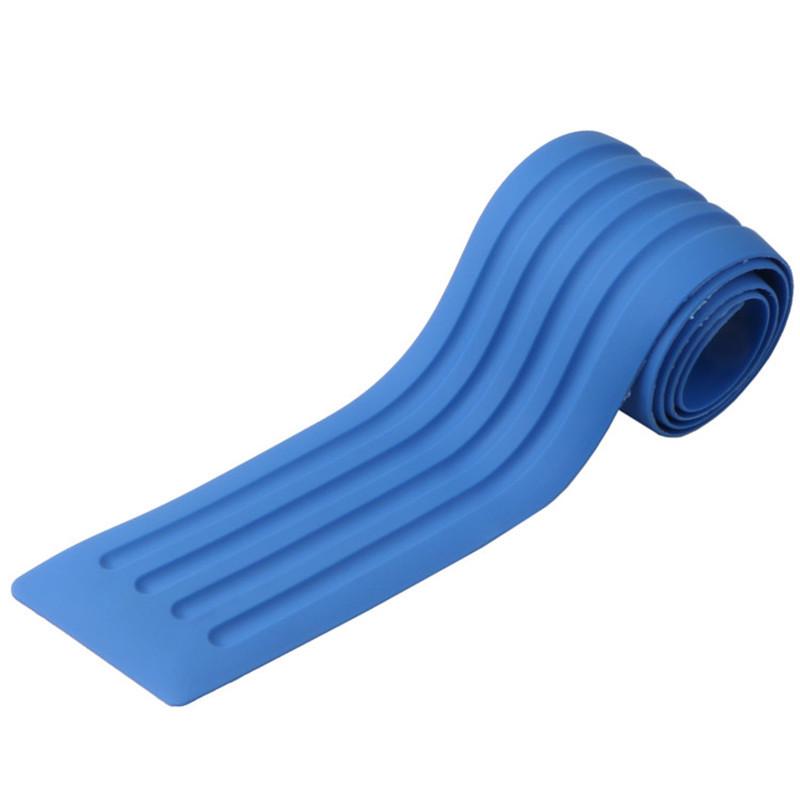 Универсальная защитная пластина на порог багажника автомобиля, резиновые накладки на задний бампер, резиновая полоска против царапин и столкновений 104*9 см