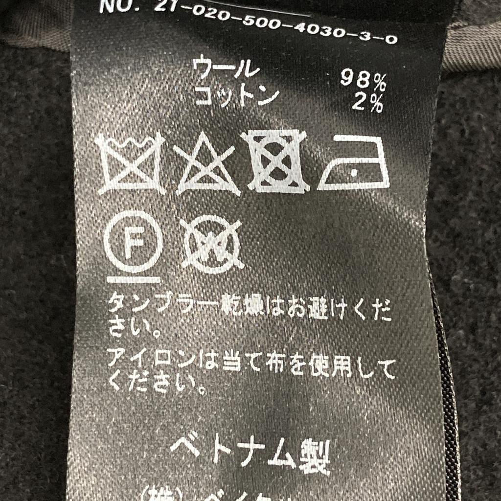 Muse Черный шерстяной 98 Викторианский пончо топы Не написано черныйИспользованный