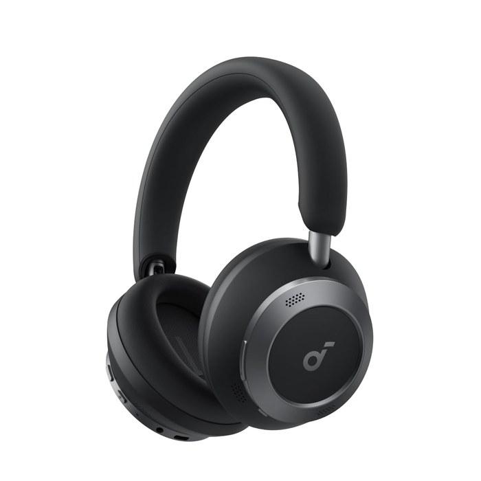Anker Soundcore Space One Pro (Беспроводные наушники Bluetooth) - 60 часов работы, шумоподавление, LDAC/Hi-Res, полночный черный