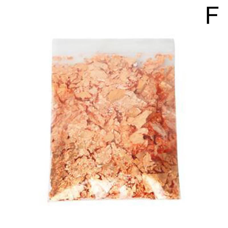 3g Decoration Party Supplies Gold Leaf Flakes Paiting Materials Confetti DIY Nail Art Gold Silver Foil Paper Decorating