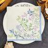 20pcs/Pac 33*33cm 2-Ply Disposable Party Napkin Floral Pattern