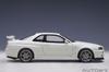 AUTOart Nissan Skyline II Белый Жемчуг Готовая Модель 77406 1/18 GT-R (Р34) V-Spec