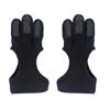 Enhanced Mobility Hunting Gloves Leather 3 Finger Non Slip Breathable Fingertip Protector For Precision Shooting Hand Gear