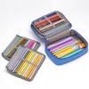Waterproof Pencil Case Large Capacity Art Supply Organizer 72 Slot Pencil Holder Sketching Tool Bag Student Stationery Storage Durable Zippered Pouch