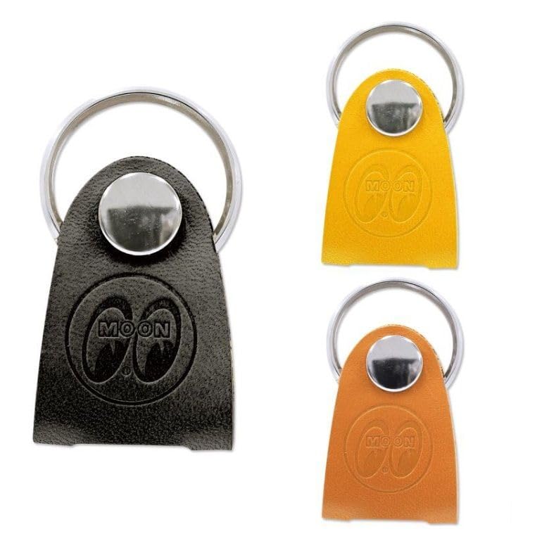 MOONEYES MGC199YE MOONEYES Eyeball Кожаный брелок для ключей Желтый, желтый