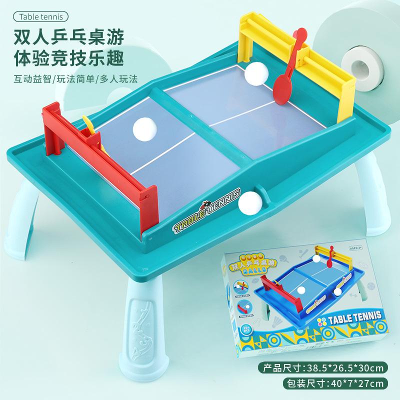 Children'S Educational Board Game Toys, Parent-Child Interactive Competitive Play Fun Double Table Tennis Toys