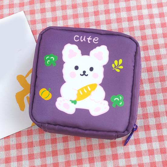 Полезный моющийся мультяшный легкий тампон с застежкой-молнией для женщин