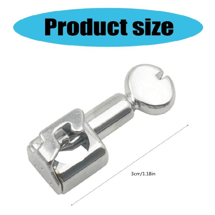 6 шт. Металлические зажимы для игл швейной машины с винтом для бытовой швейной машины, аксессуар