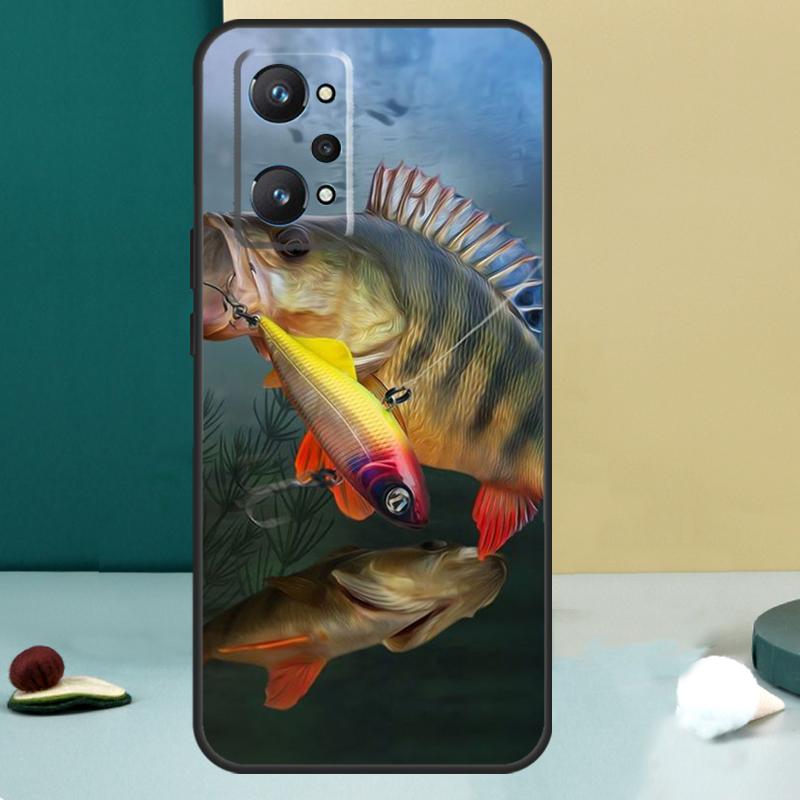 Рыболовные снасти Рыба Для Realme GT 7 Pro GT 5 6 6T C67 C61 C55 C53 C51 C21Y C25S C75 10 11 12 13 14 Pro Plus Чехол