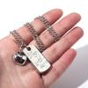 Simple Yet Elegant Silver Chain Necklace Decoration With A Delicate Fruit Shaped Charm