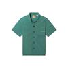 Casual Fashion Loose Breathable Pocket Polo Shirt Men Shirts Blue-Green A61S1-CL6