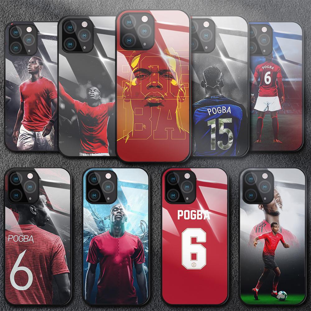 Paul Pogba 6 Soccer Case For iPhone Samsung Galaxy Redmi Note S 17 16 15 14 13 20 24 25 54 Pro Max Ultra Fe Air Tempered Glass Cover