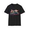Sky City Skyscraper Graphic T-Shirt Vintage Aesthetic Skull Tee Black