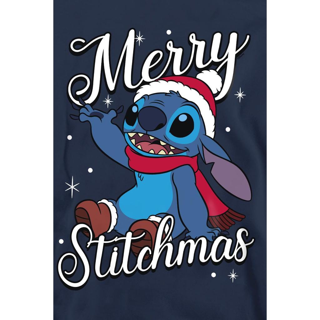 Lilo & Stitch Унисекс для взрослых Merry Stitchmas Толстовка