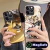 Игровой чехол для мобильного телефона GI Gorou для iPhone 17 16 15 14 13 12 11 Air Pro Max Plus Mini MagSafe Стеклянный Цветной Чехол Красивый Чехол