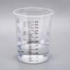10PCS Calibration Pot Precise Transparent Scale Design Disposable Measuring Cups for Precise Mixing of Paint and Liquid