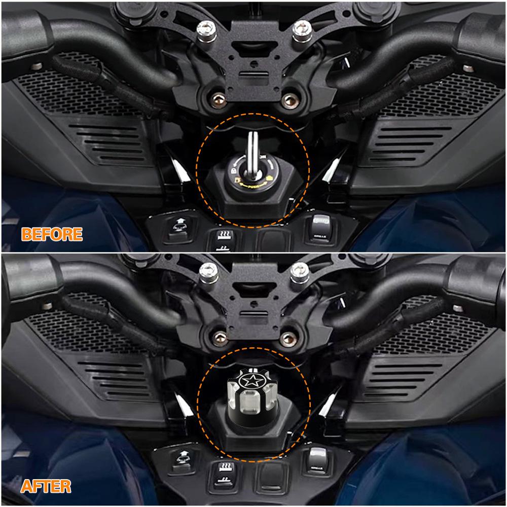 Чехол для ключа зажигания Держатель для ключа зажигания Для Can Am Spyder F3 RS RS-S RT RT-S ST ST-S