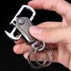 Key Organizer Heavy Duty Multifunctional Keychain Carabiner Clip Bottle Opener Portable Lightweight Fidget Spinner