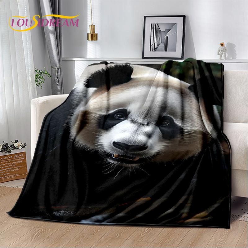 3D Dream Animal Cartoon Panda Милое одеяло, мягкое покрывало для дома, спальни, кровати, дивана, пикника, путешествия, офиса, покрывало, детский подарок