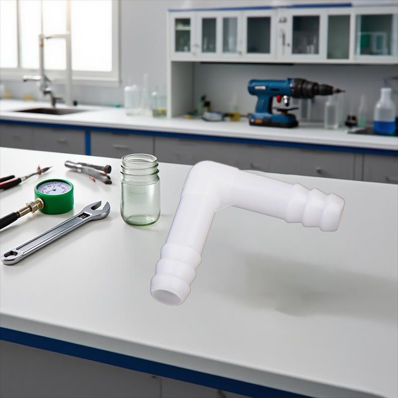 5Pcs 8/10MM PE Elbow Connector Aquarium Tank Air Pump Hose Pagoda Joint Watering Irrigation Garden Water Pipe Connector