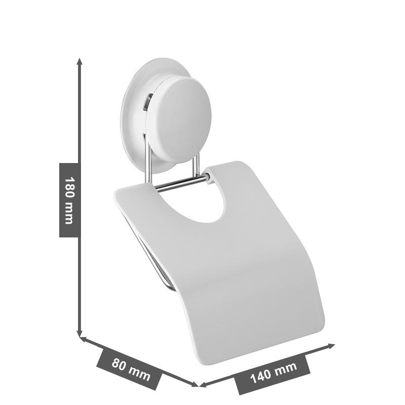 Настенная коробка для салфеток без гвоздей, рулон туалетной бумаги без перфорации для ванной комнаты, пластиковый держатель для салфеток из нержавеющей стали