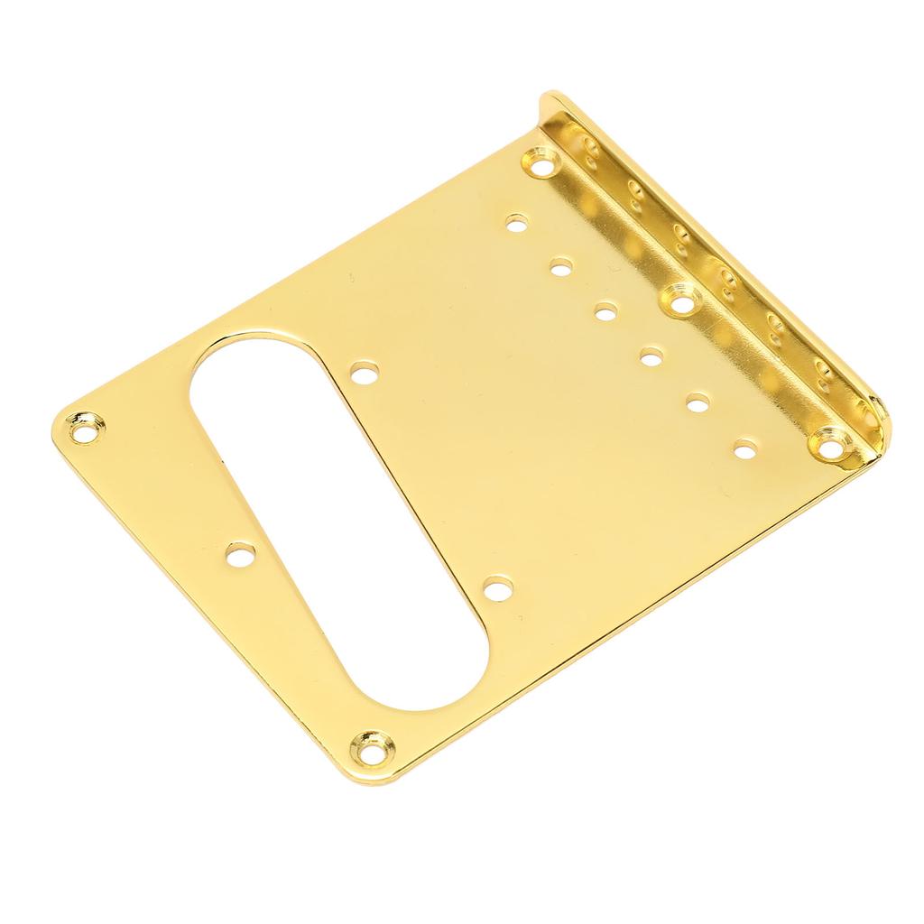 Top Loader Guitar Bridge Plate Steel 6 Strings Gold Color Electric Guitar Bridge Base Plate