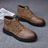 Men Boots Leather Tooling Shoes Classics Men's Winter Boot Leisure Work Shoes Retro Style Casual Footwear Zapatillas Para Hombre