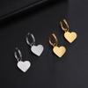 Cute Flower Drop Earrings for Women Trending Gold Color Stainless Steel New In Earrings Party Wedding Jewelry Gift