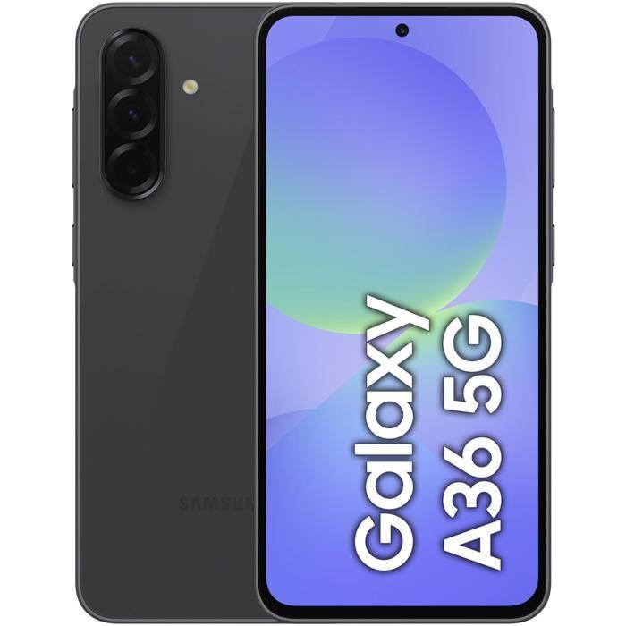 Samsung Galaxy A36 5G 8 Go/256 Go Noir (Awesome Black) Double SIM SM-A366