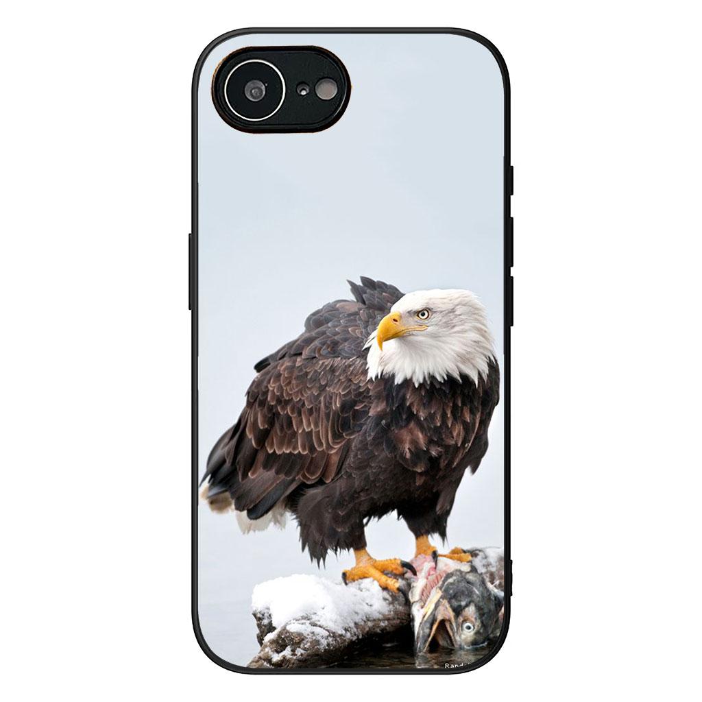 Bald Eagle Phone Cover for Apple iPhone 16 15 14 Plus 13 12 Mini 17 Pro Max + ProMax 16E Air Case